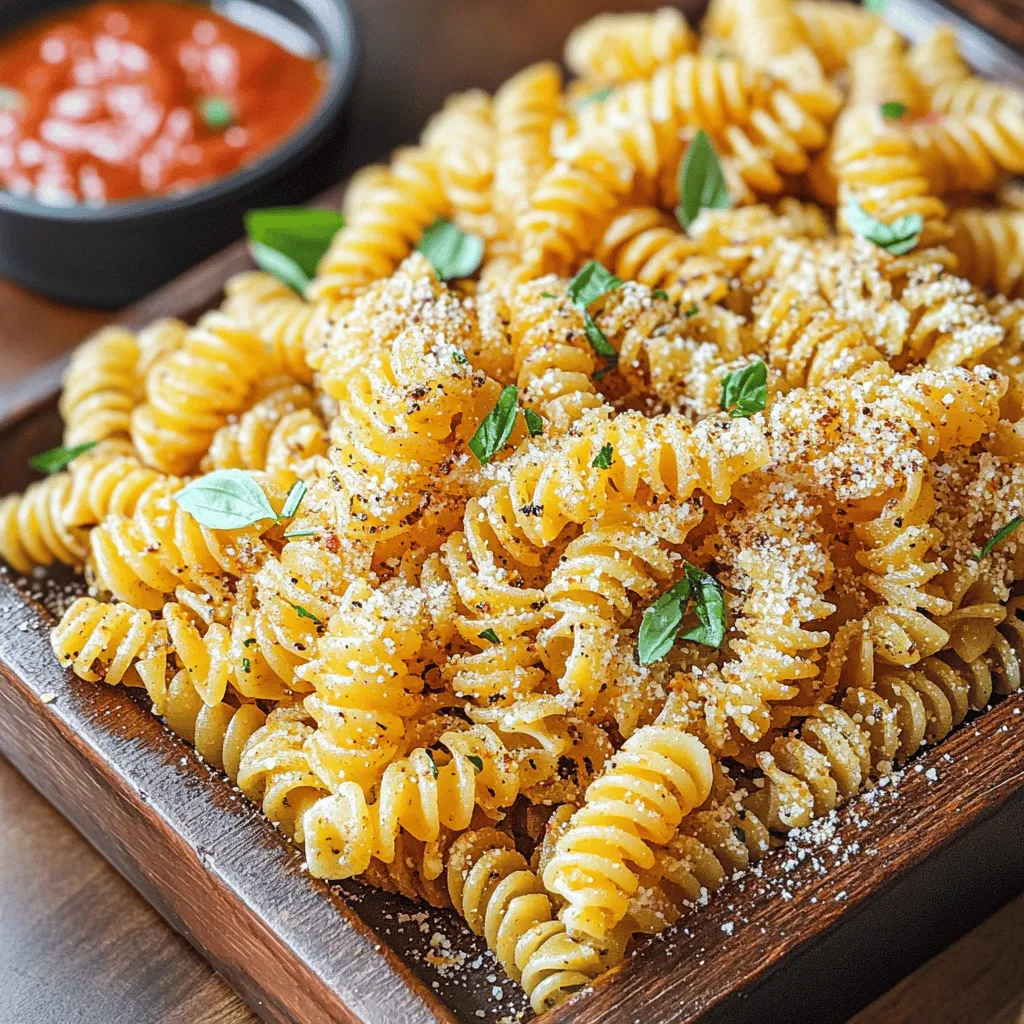 Crispy Air Fryer Pasta Chips Easy and Flavorful Snack