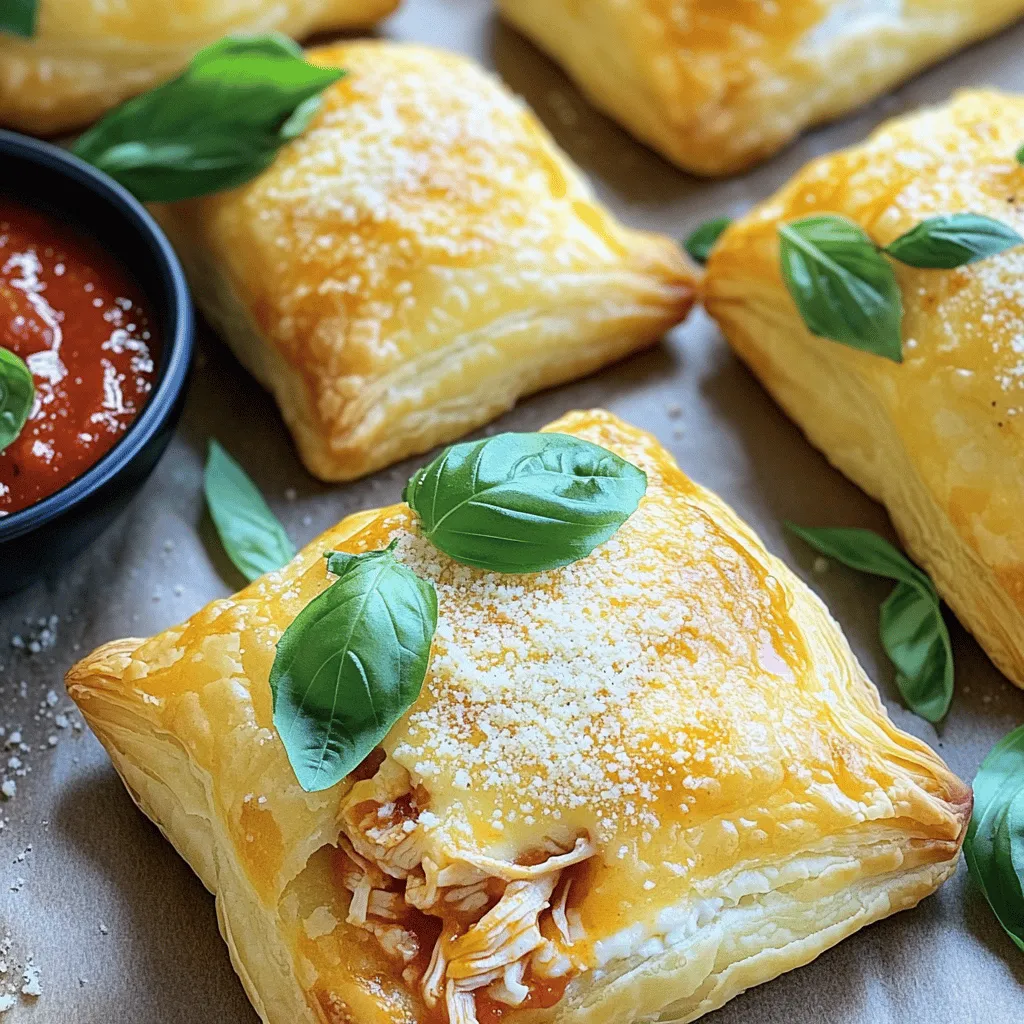 Chicken Parmesan Pillows are a fun twist on the classic chicken parmesan. They are stuffed chicken pillows filled with tender chicken and creamy cheese. These dishes burst with flavor and have a lovely golden crust. You can dip them in marinara sauce for extra taste.