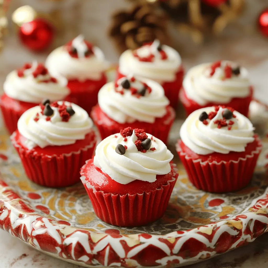 Mini Red Velvet Cheesecakes Delightful and Decadent
