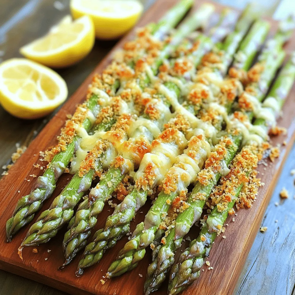 Crispy Asparagus Asiago Spears Delightful and Easy Snack