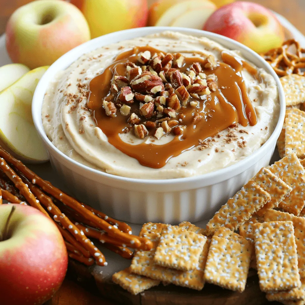 Caramel Apple Dip with Cream Cheese Delightful Treat