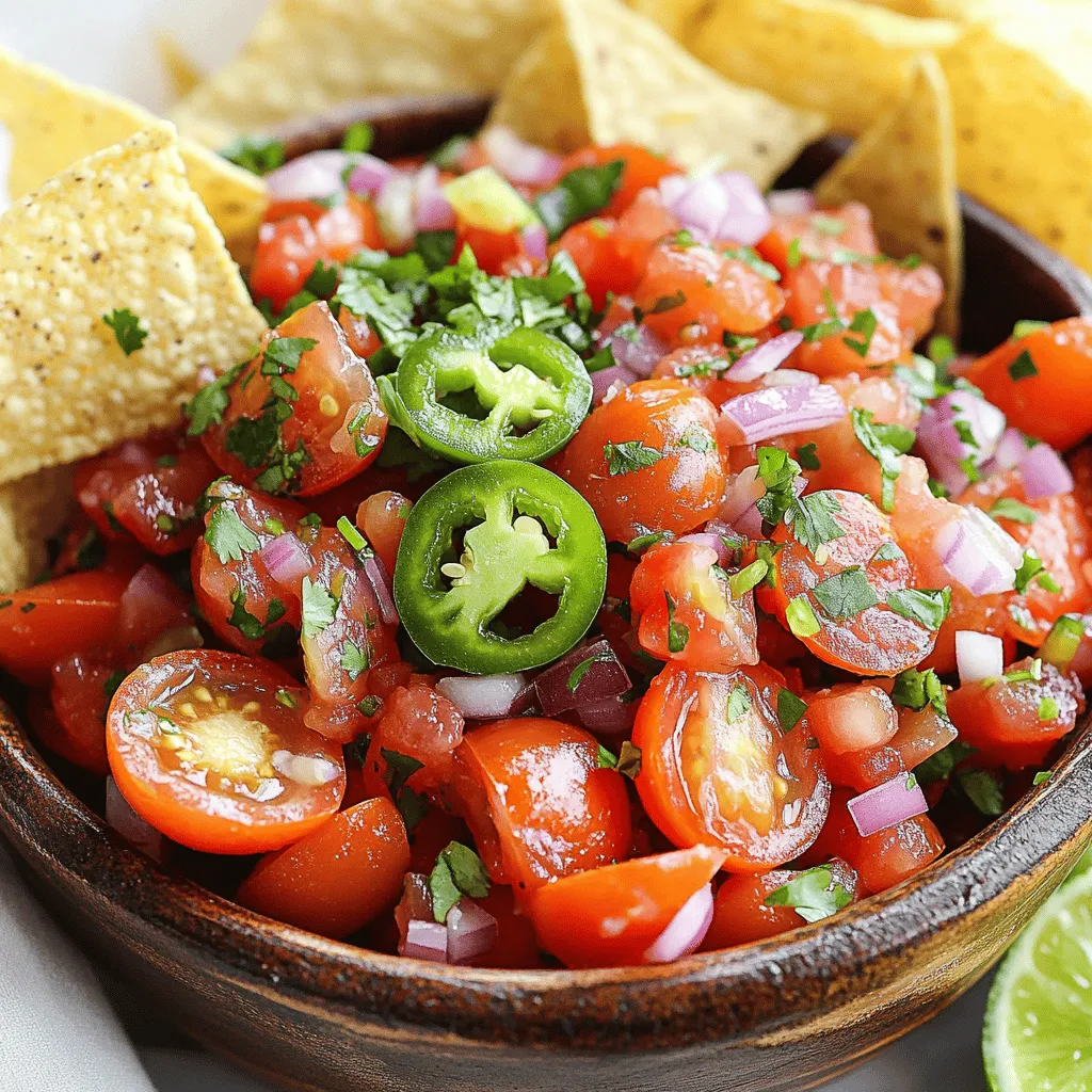 Pico de Gallo Recipe Fresh and Flavorful Delight