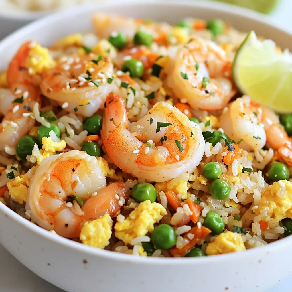 Minute Shrimp Fried Rice Quick and Flavorful Recipe
