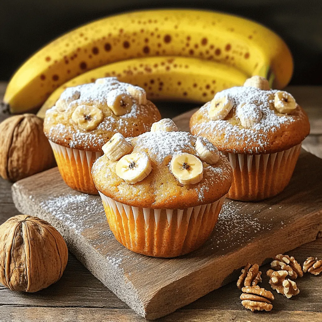 Classic Banana Nut Muffins Irresistible and Simple Recipe