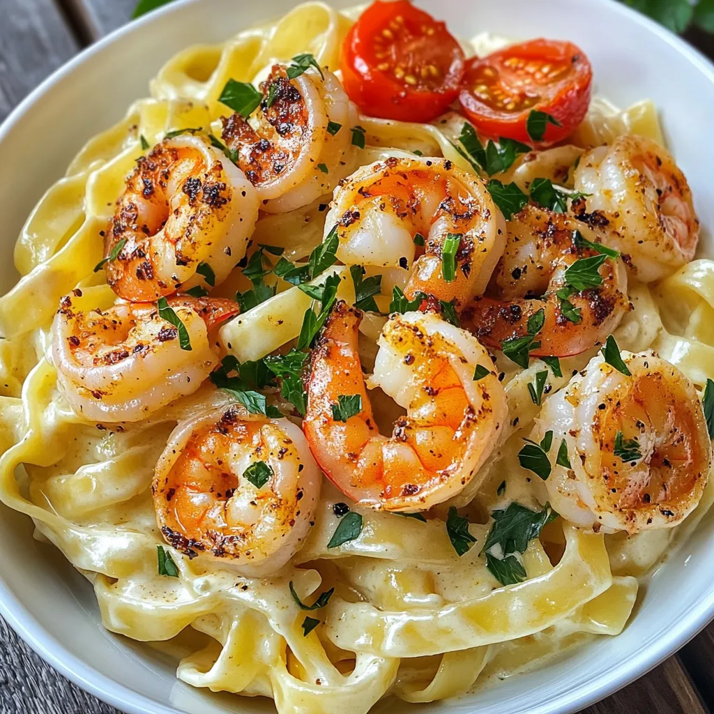 Cajun Shrimp Alfredo Pasta Flavorful and Easy Recipe