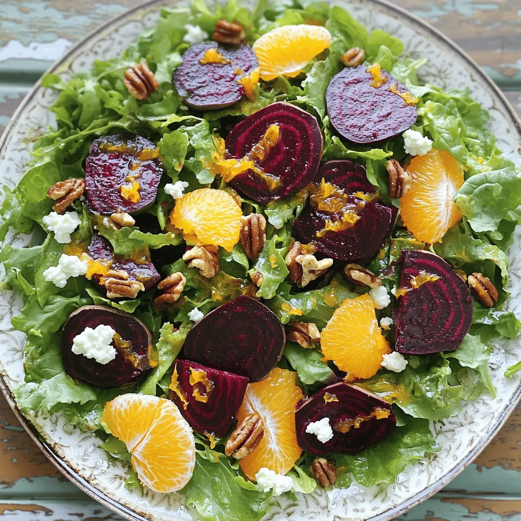 Roasted Beet Salad Fresh and Flavorful Delight