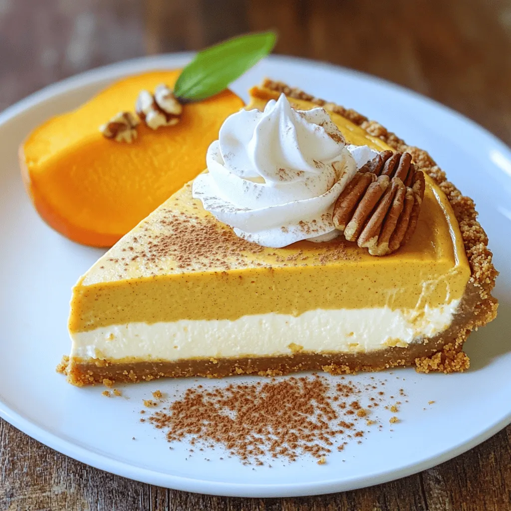 To make the best pumpkin cheesecake, start with these key ingredients: