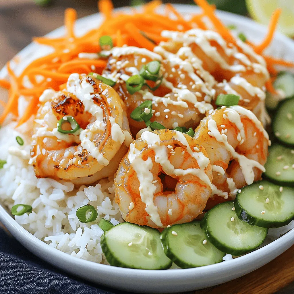 For a tasty shrimp rice bowl, you need fresh and vibrant ingredients. The main star is shrimp. Use about 1 lb of large shrimp, peeled and deveined. Fresh shrimp gives the best flavor.