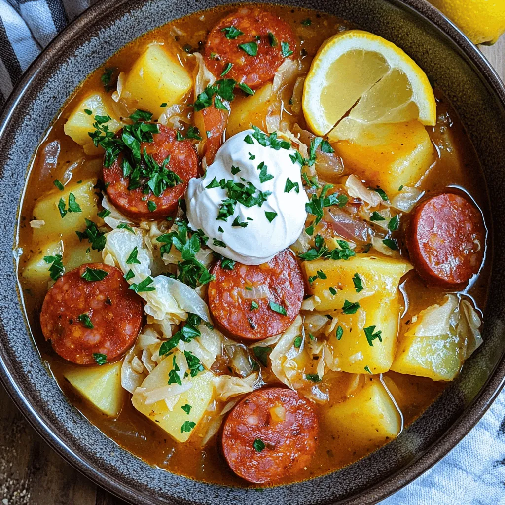 Savory Slow Cooker Kielbasa and Potatoes Recipe