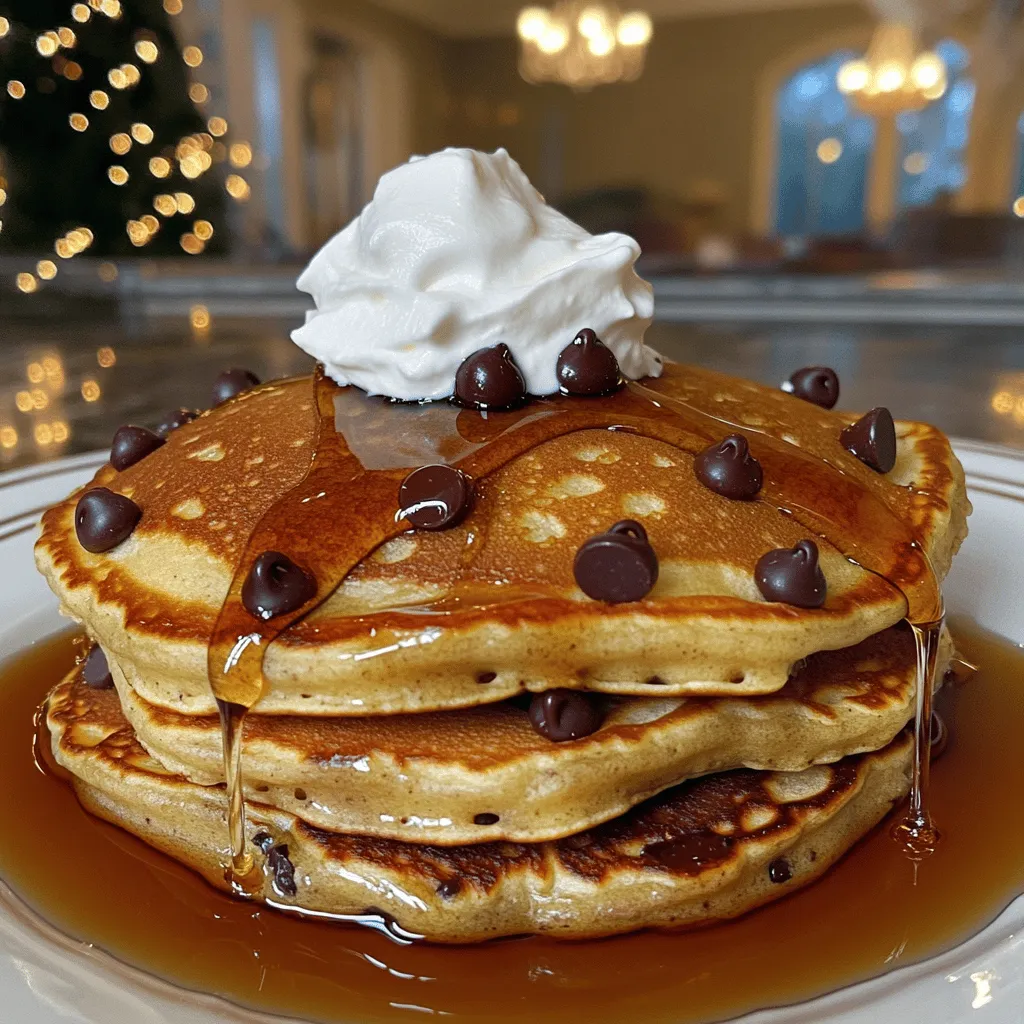 Chocolate Chip Pancakes Fluffy and Easy Recipe