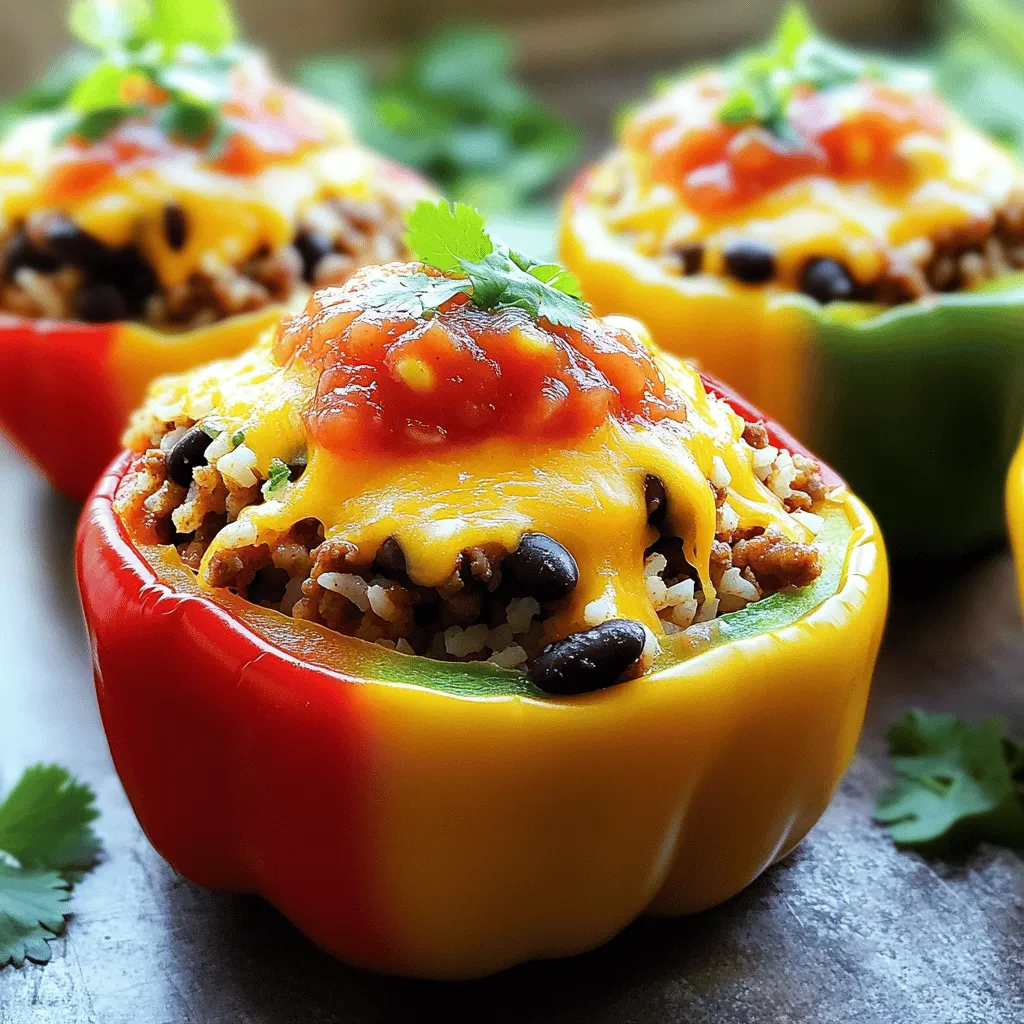 Cheesy Taco Stuffed Peppers Flavorful and Easy Recipe