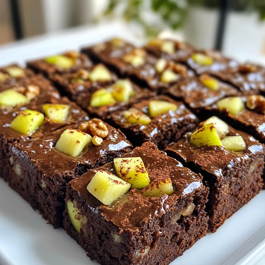 Apple Brownies Delightful and Easy Dessert Recipe