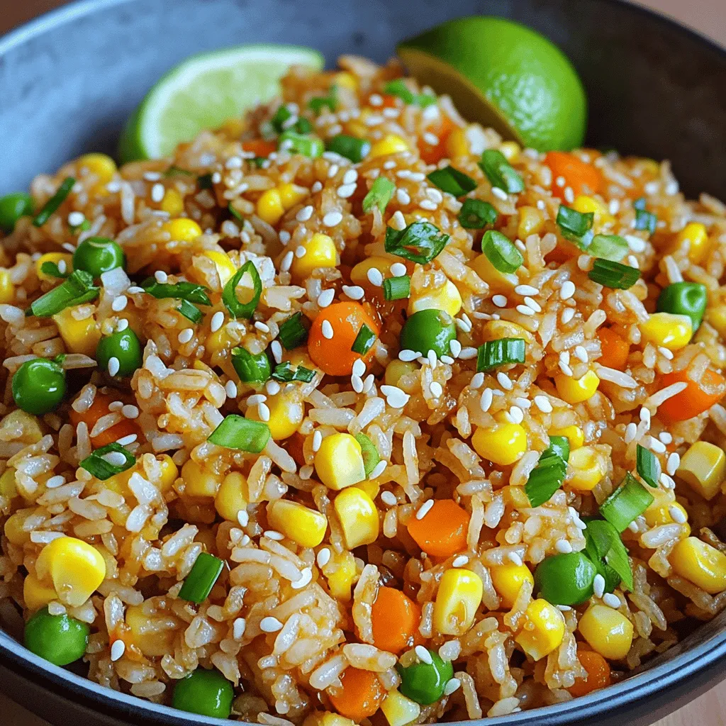 Air Fryer Fried Rice Simple and Flavorful Dish