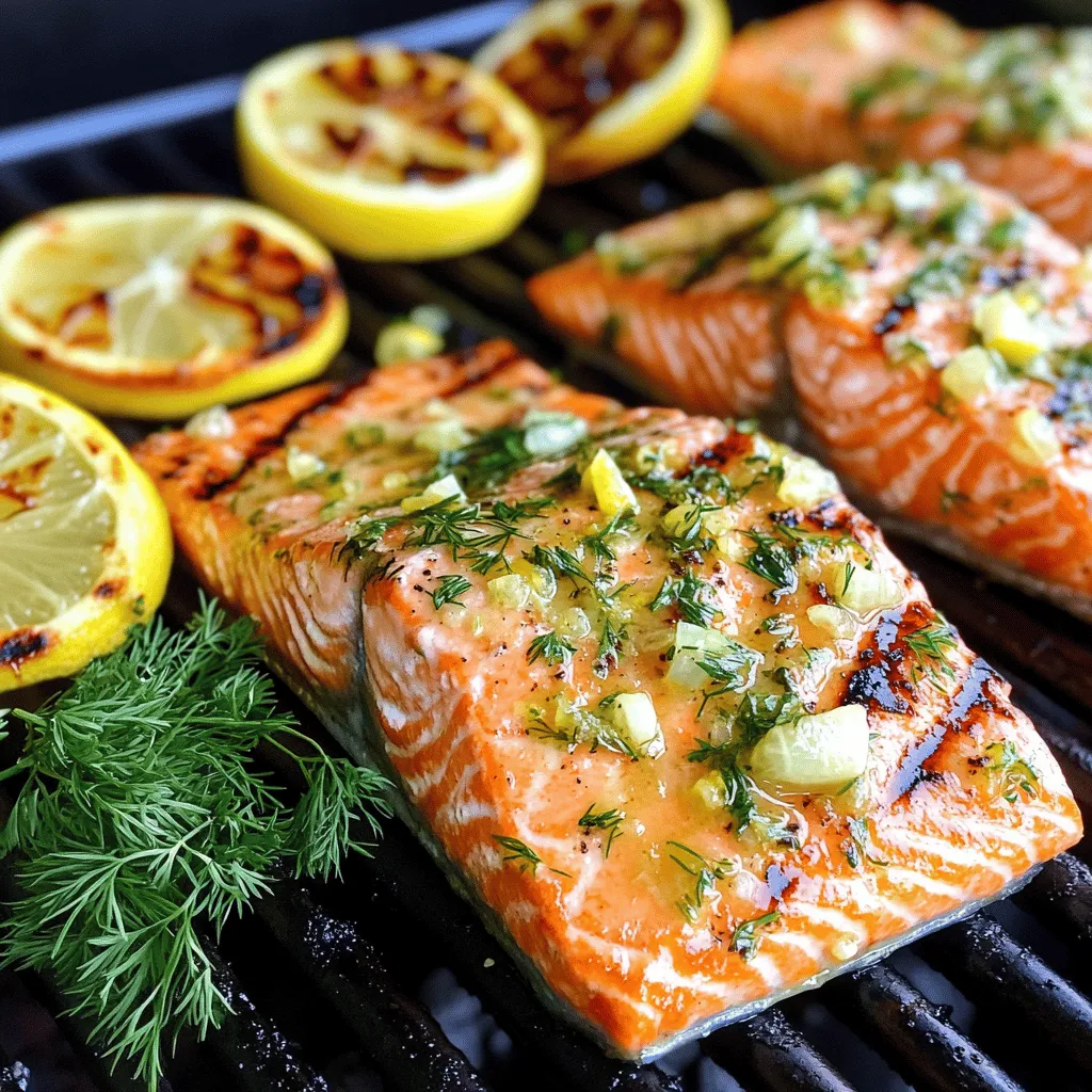 Lemon Herb Grilled Salmon Tasty and Fresh Recipe