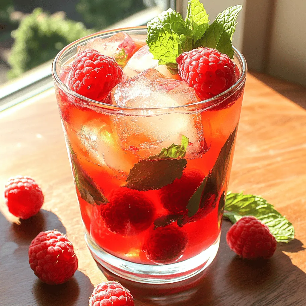 Making a delicious Earl Grey raspberry iced tea is easy and fun. You need just a few key ingredients. First, you will want Earl Grey tea bags. This tea gives the drink its unique flavor.