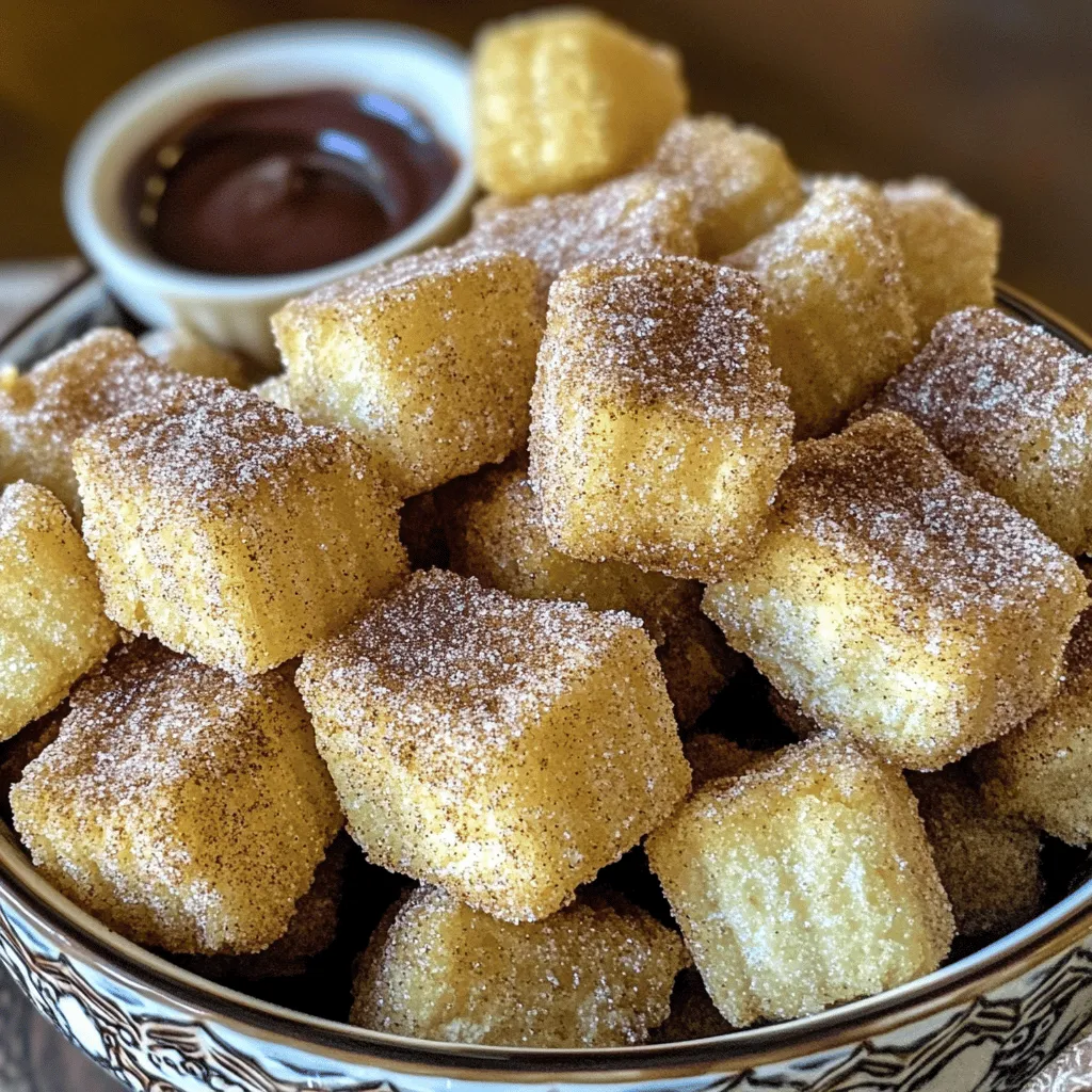 Irresistible Angel Food Cake Churro Bites Recipe