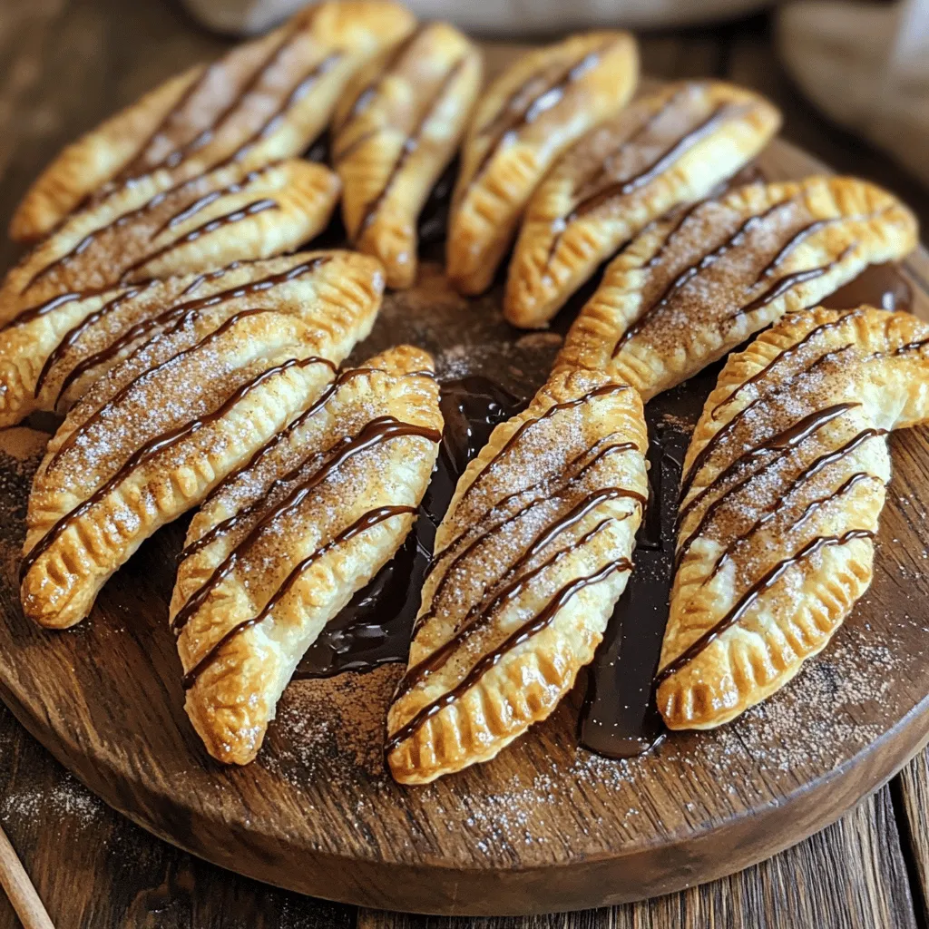 Chocolate Churro Pies Irresistible Sweet Delight