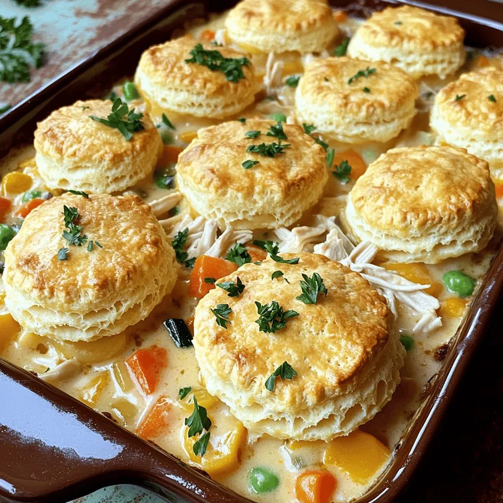 Easy Chicken Pot Pie Casserole Comforting Family Meal