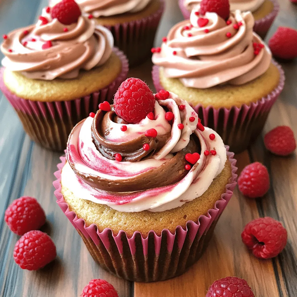Valentine’s Day Heart Cupcakes Delightful Simple Treats