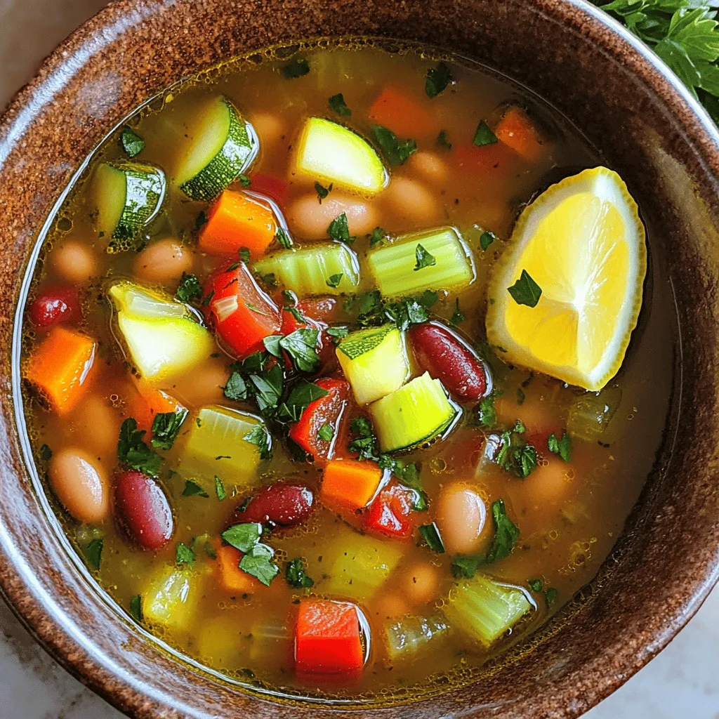 For a great Mediterranean bean soup, focus on fresh and tasty ingredients. The right mix makes all the difference in flavor and texture.