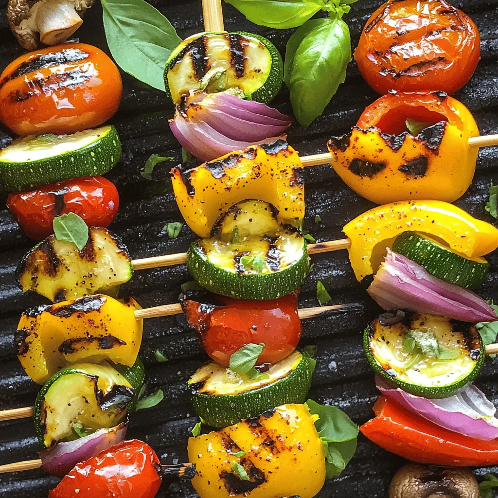 Grilled Veggie Skewers Flavorful and Easy Recipe
