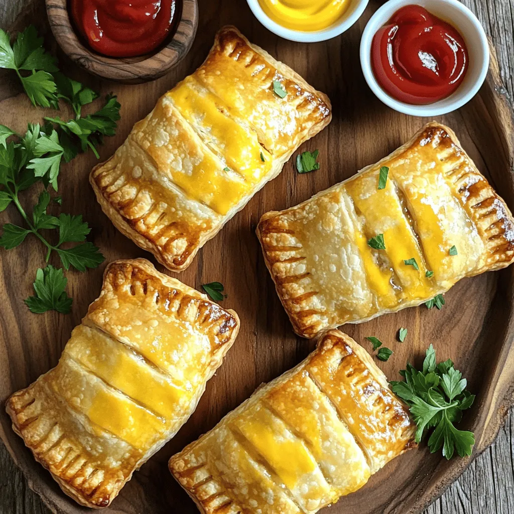 Cheeseburgers Hand Pies Tasty and Easy Recipe