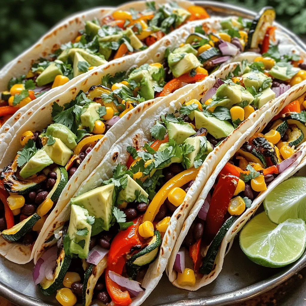 Chipotle Veggie Tacos Sheet Pan Quick and Easy Meal
