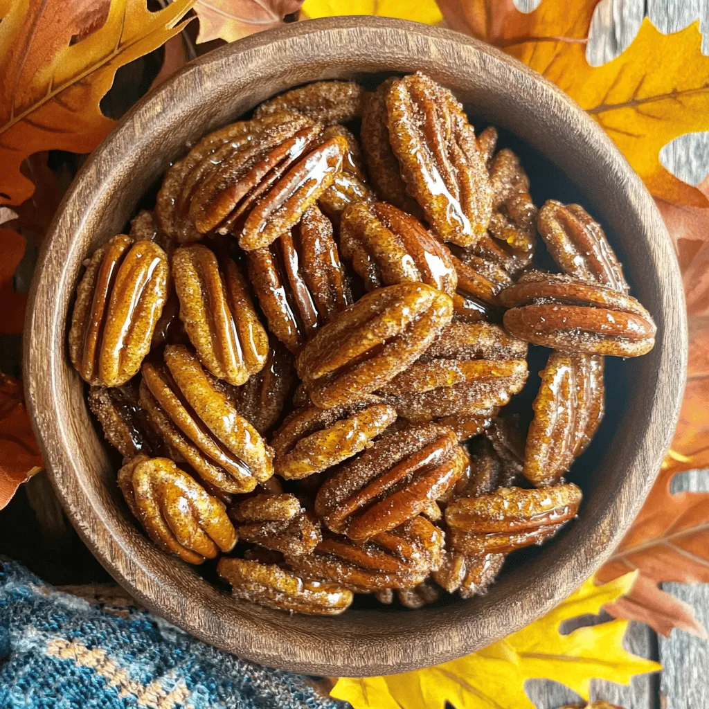 Maple Cinnamon Roasted Pecans Flavorful Sweet Snack