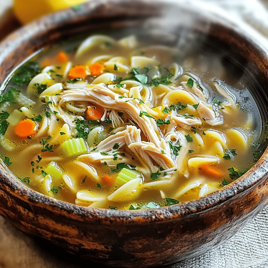 Chicken Noodle Soup Recipe Comforting and Simple Dish