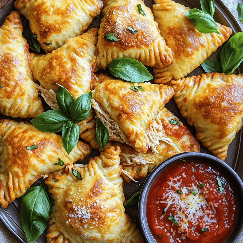 Chicken Parmesan Pillows Tasty Family Dinner Idea