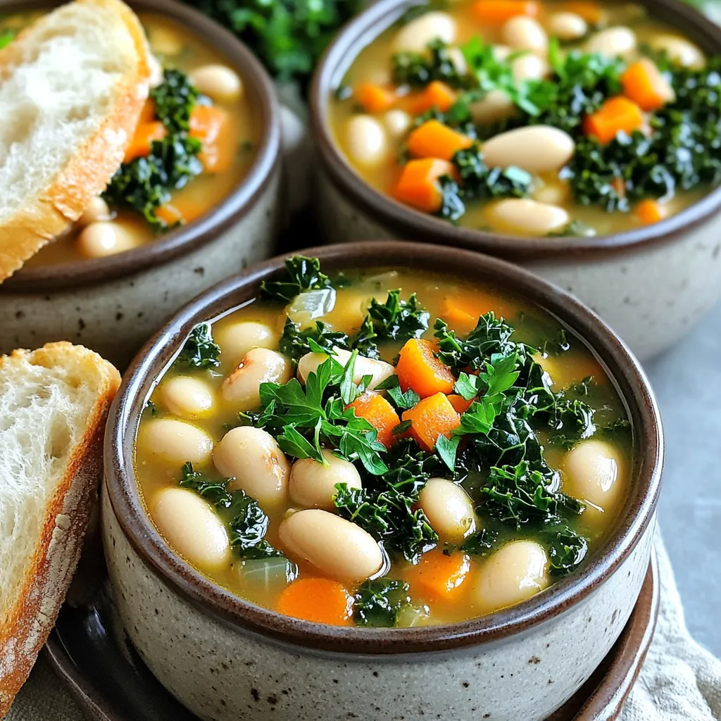 Slow Cooker White Bean Kale Stew Flavorful Comfort Meal