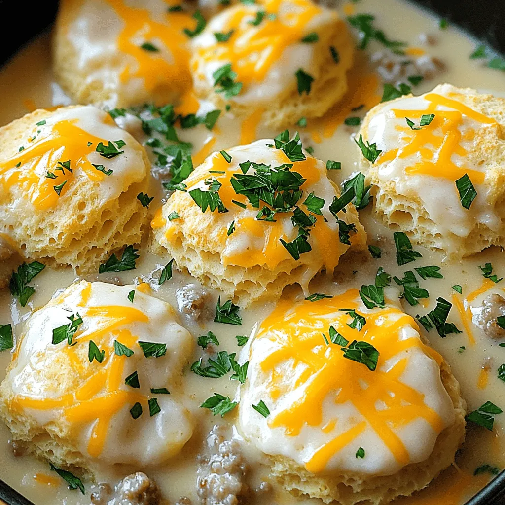 Savory Biscuits and Gravy Casserole Recipe to Enjoy