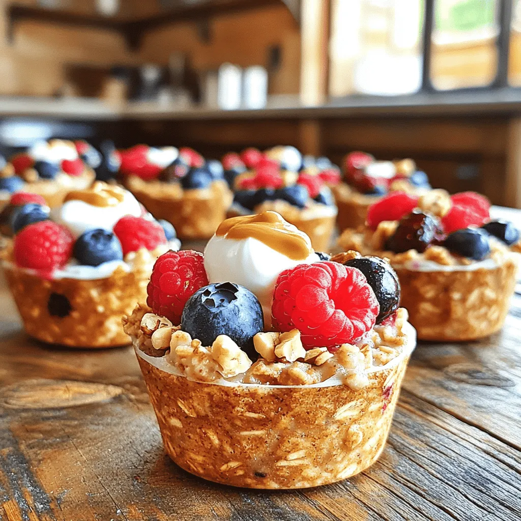 Viral Baked Oatmeal Cups Tasty and Simple Recipe