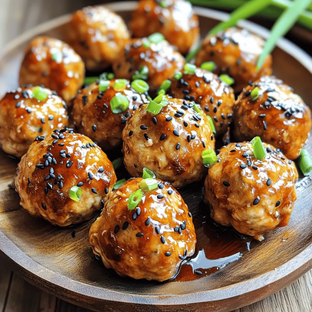 Teriyaki Chicken Meatballs Flavorful and Easy Recipe