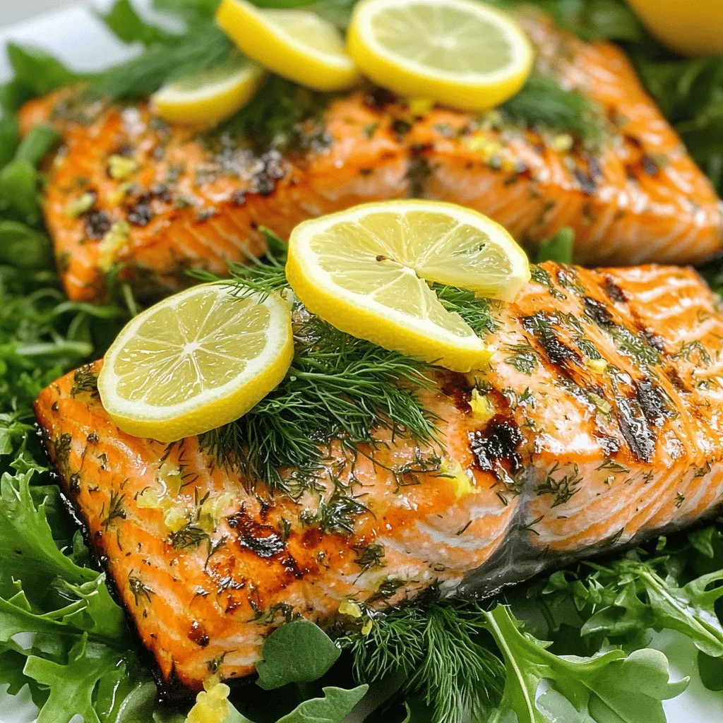 Lemon Herb Grilled Salmon Delightful and Simple Dish