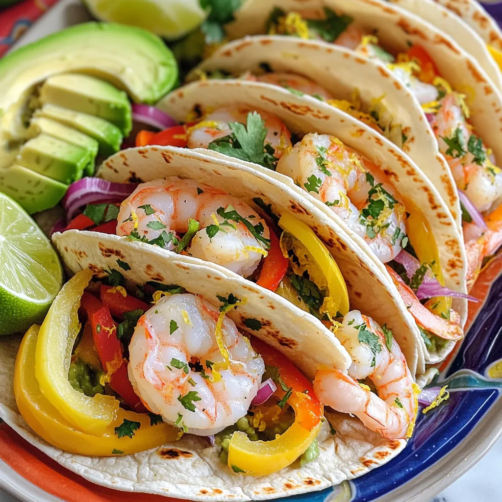 Lemon Garlic Shrimp Tacos Sheet Pan Flavor Boost