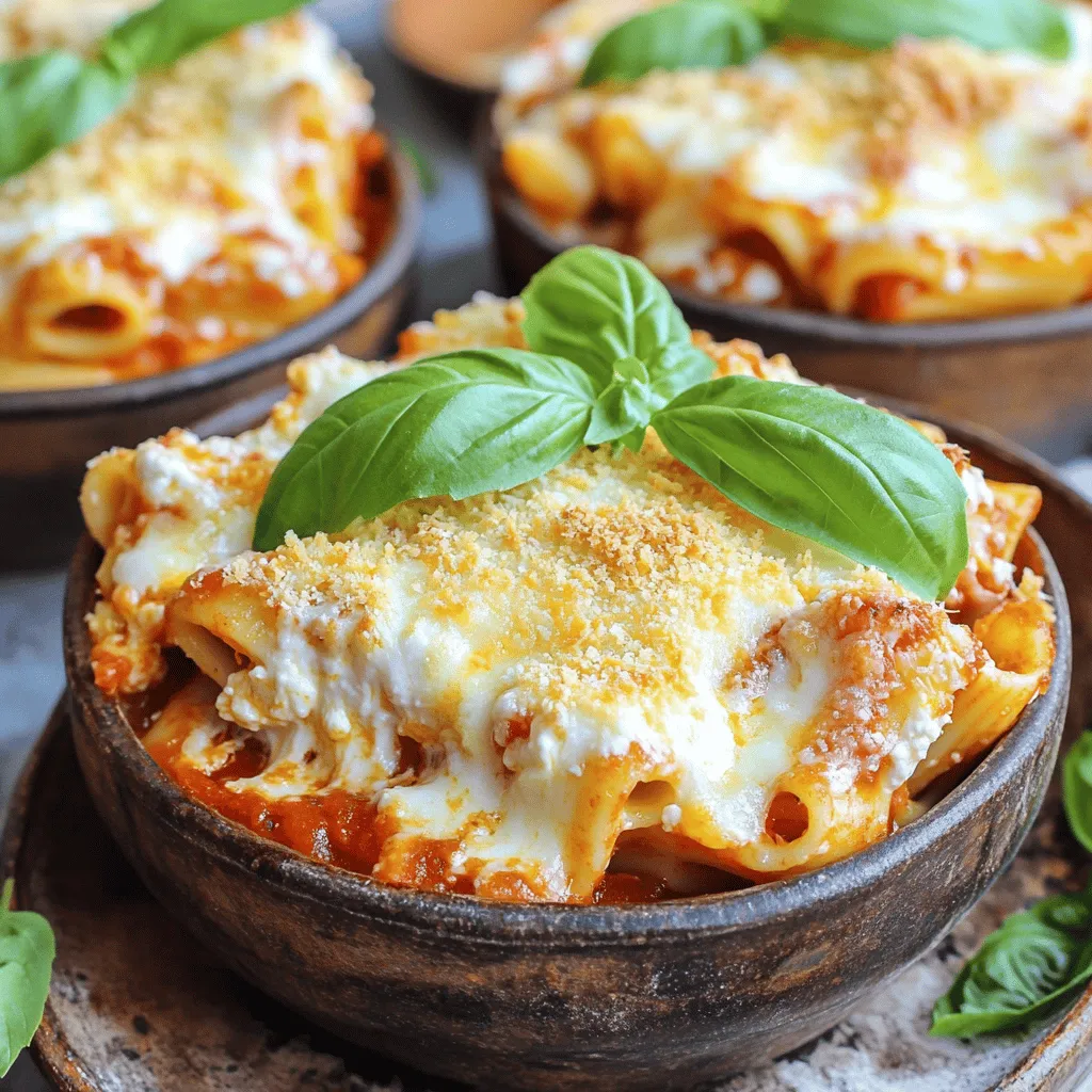 To make baked ziti, you need a few key ingredients. These baked ziti ingredients create a tasty dish that everyone loves.