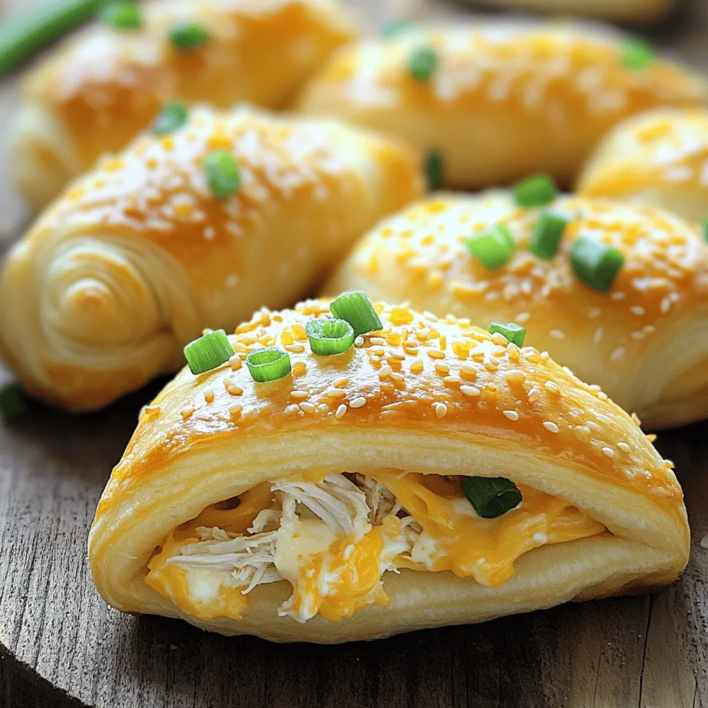Chicken Stuffed Crescent Rolls Tasty and Simple Meal