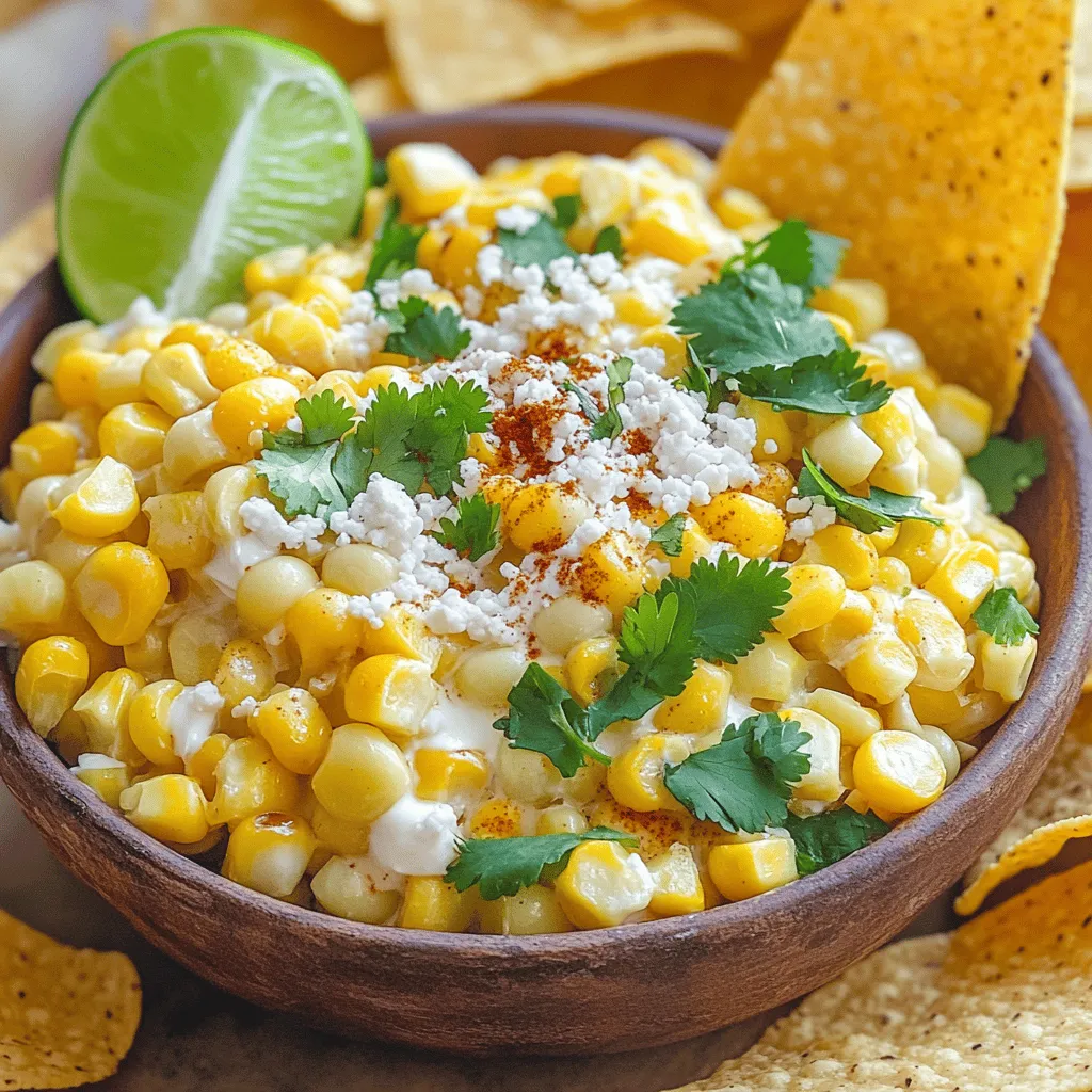 Mexican Street Corn Dip Flavorful and Easy Recipe