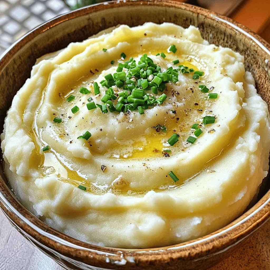 Creamy Garlic Mashed Potatoes Flavorful and Simple Delight