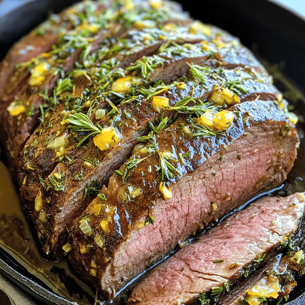 Herb Butter Beef Tenderloin Roast Flavor Explosion