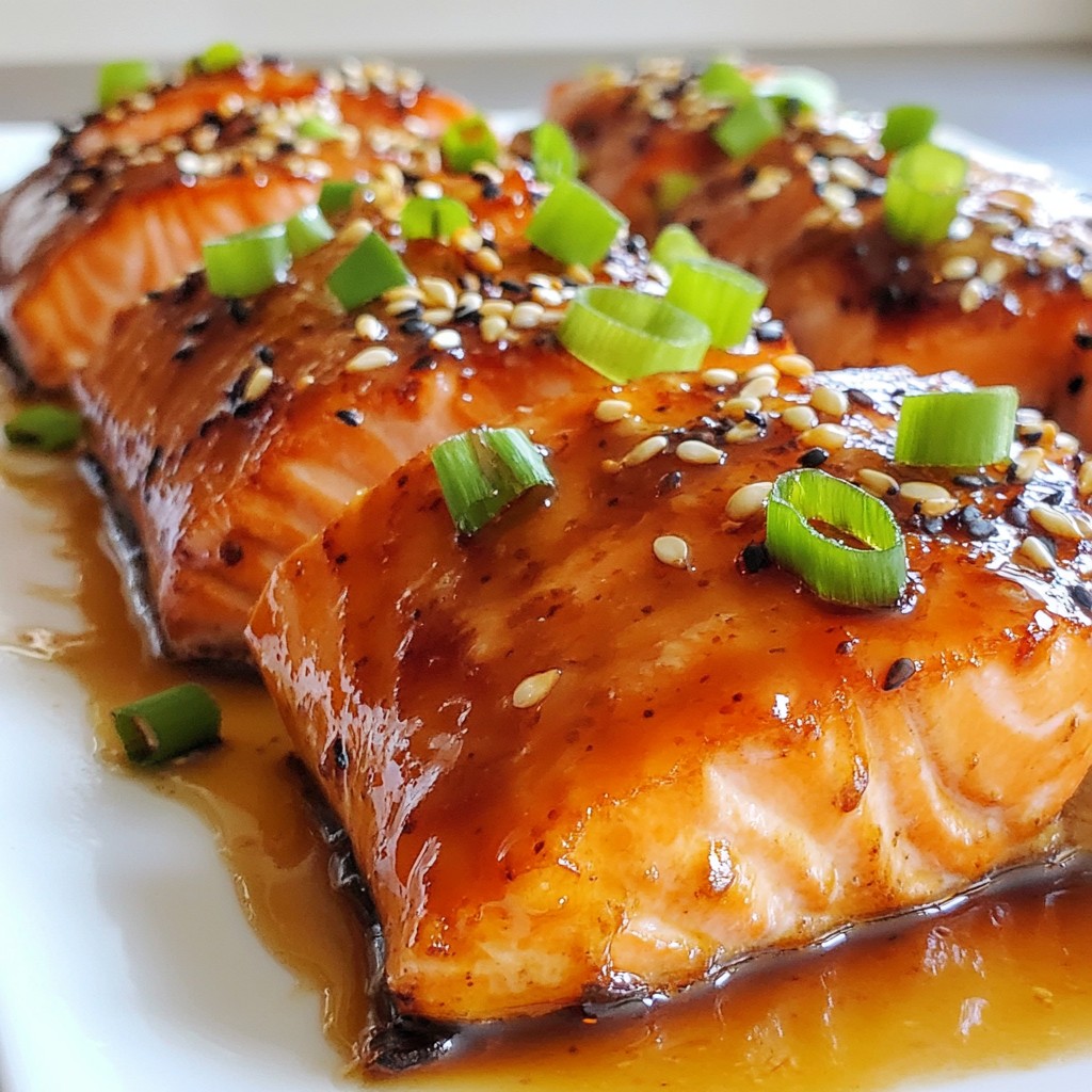 Sweet Soy Glazed Salmon Perfect for Any Meal