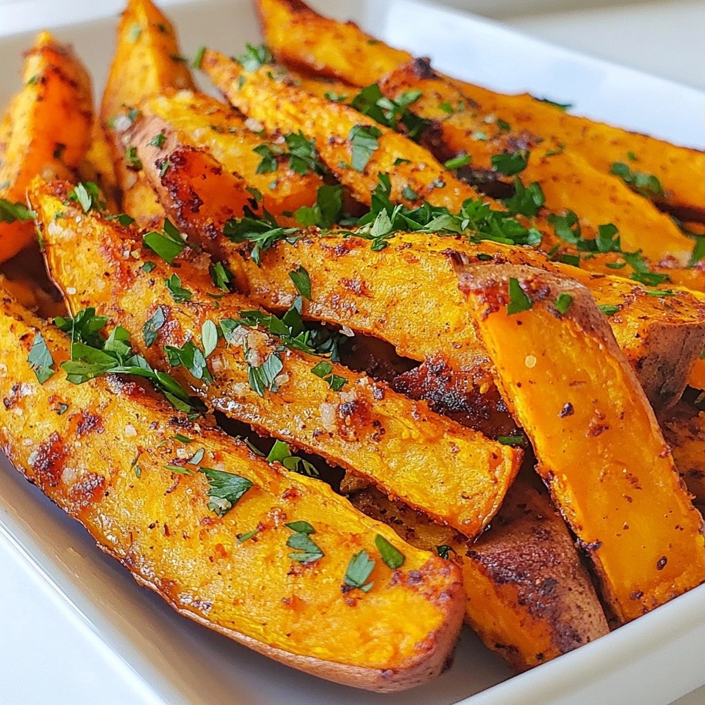 Comfort Food Southern Baked Sweet Potato Fries Delight