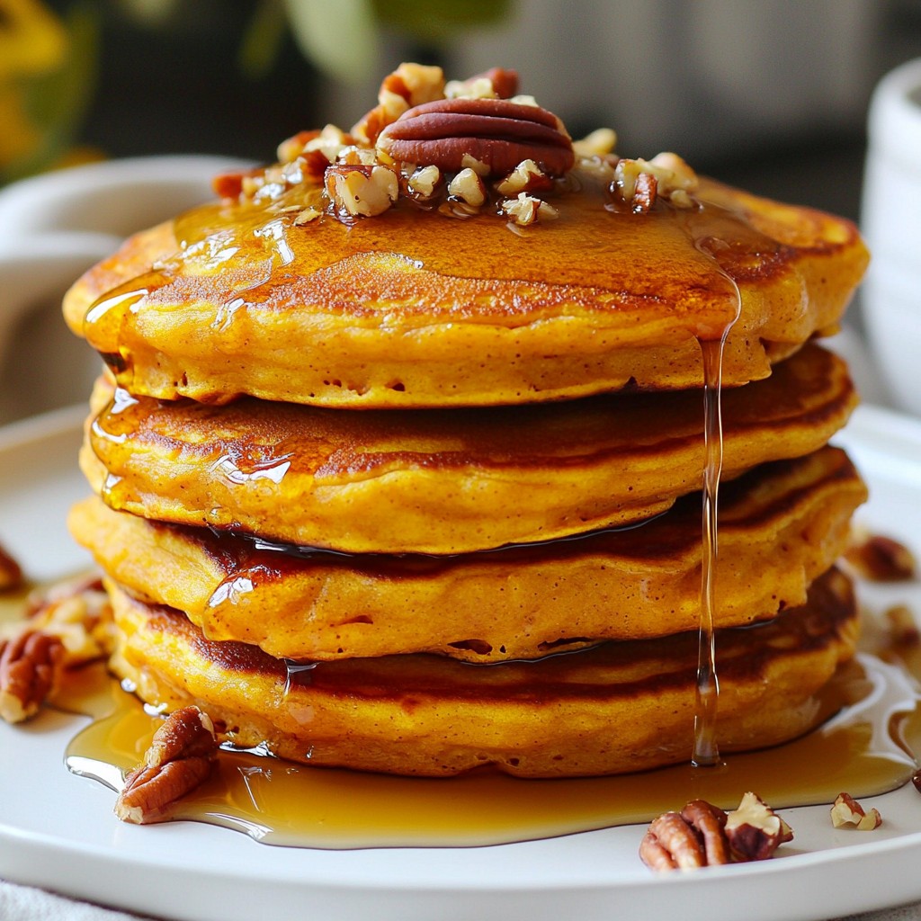 Cozy Southern Sweet Potato and Pecan Pancakes Recipe