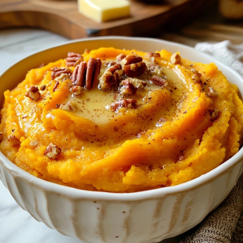 Grandma's Southern Creamy Mashed Sweet Potatoes Delight