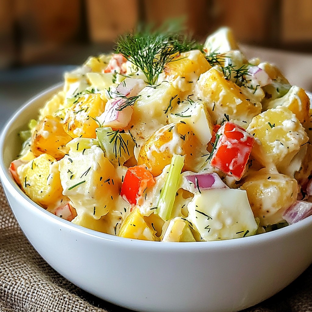 Grandma's Creamy Southern Potato Salad Delight