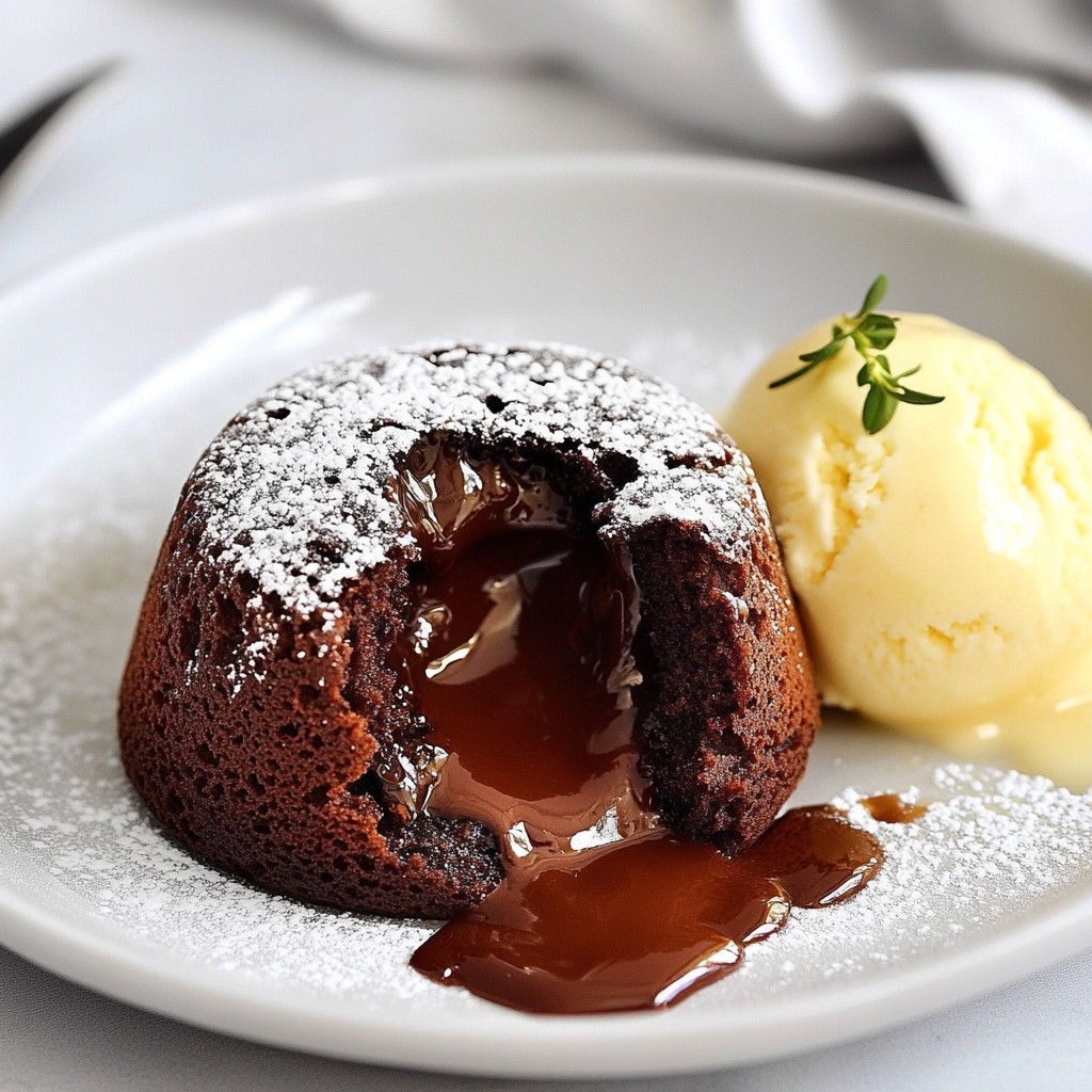 Chocolate Espresso Lava Cakes Decadent Dessert Delight