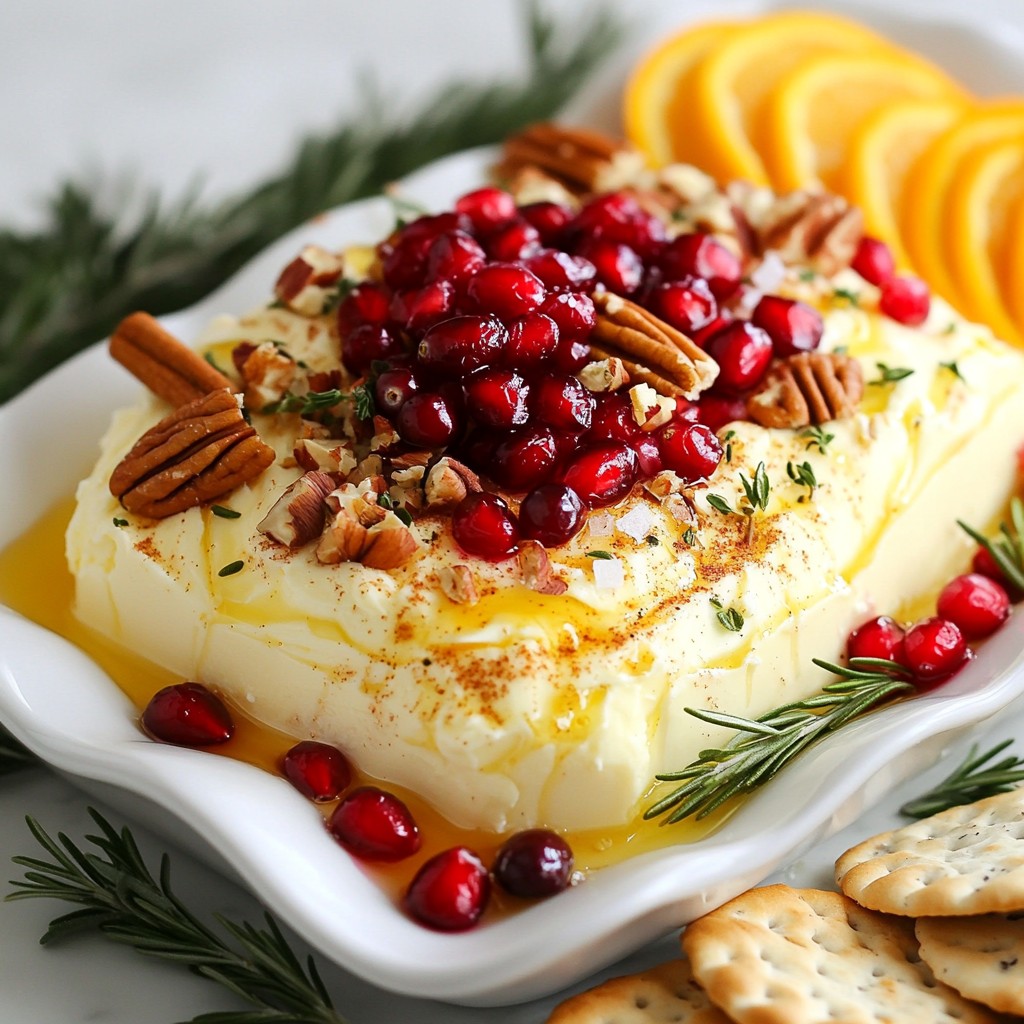 Butter Board with Holiday Flair Delightful Festivity