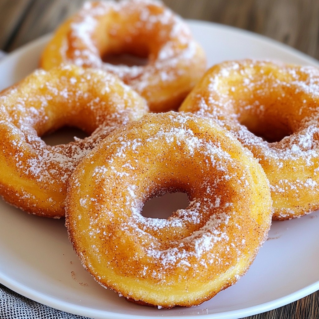 Cinnamon Sugar Churro Donuts Irresistible Delight