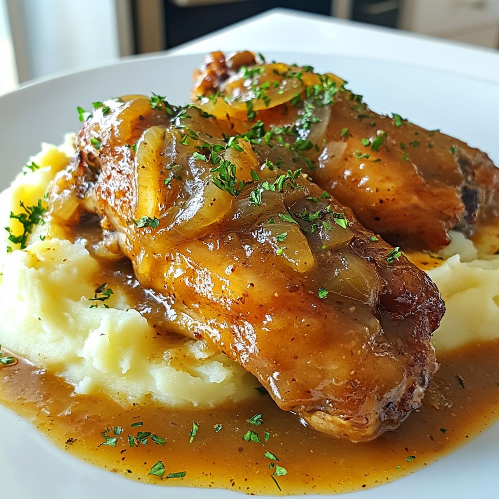 Southern Style Smothered Turkey Wings Flavorful Dish